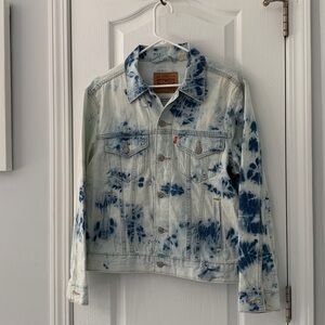 Levi's Ex-Boyfriend Trucker‎ Tie-Dye Denim Jacket